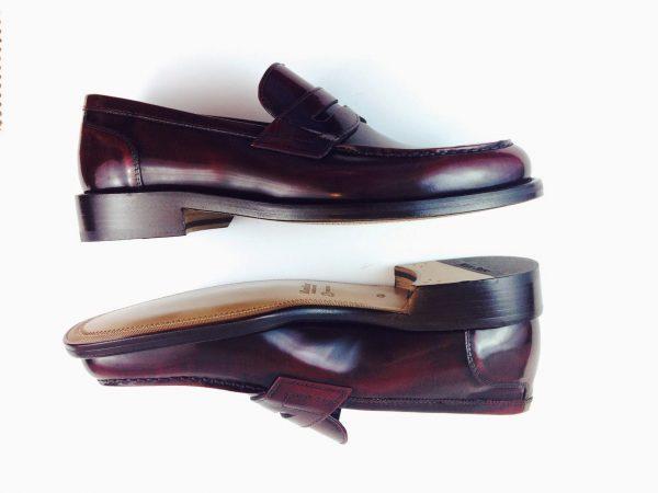 Mario Bruni Burgundy Loafer - Image 2