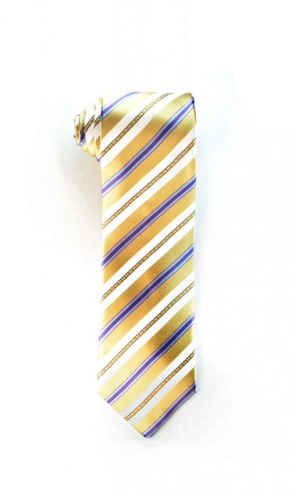 Gold and Colors Tie