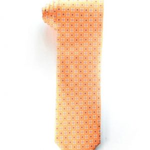 Made in Italy Orange Tie