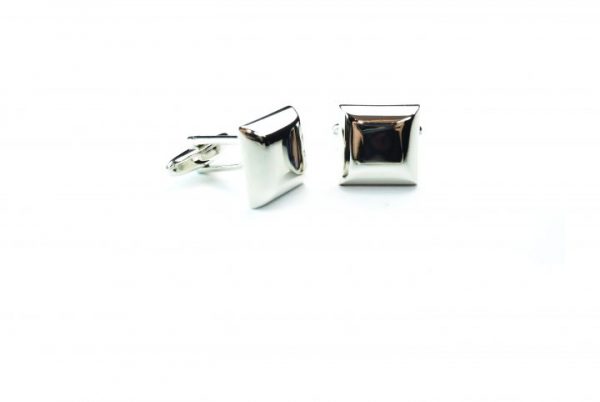 Simple Silver Cufflinks