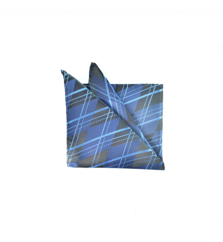 Blue Pocket Square
