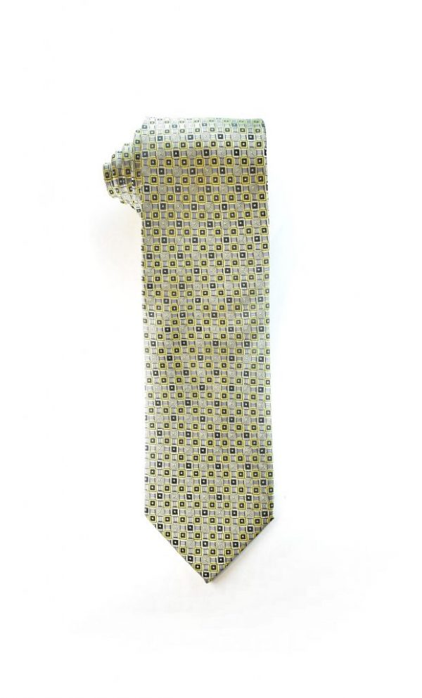 Black and Yellow Tie