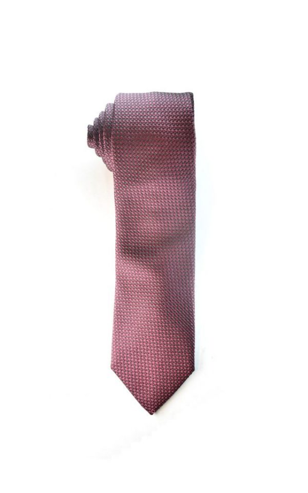 Made in Italy Dark Red Tie