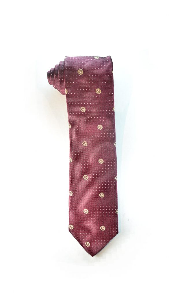 Made in Italy Dark Red Tie