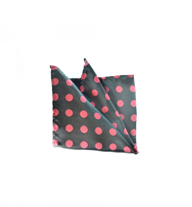 Red Dots Pocket Square