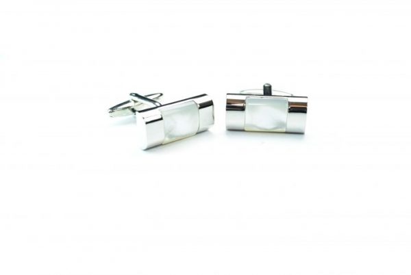White silver Cufflinks
