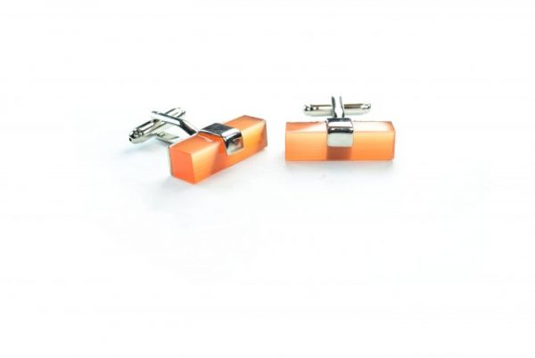 Orange Cufflinks