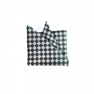 Black & White Pocket Square