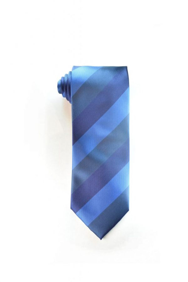 Blue Striped Tie