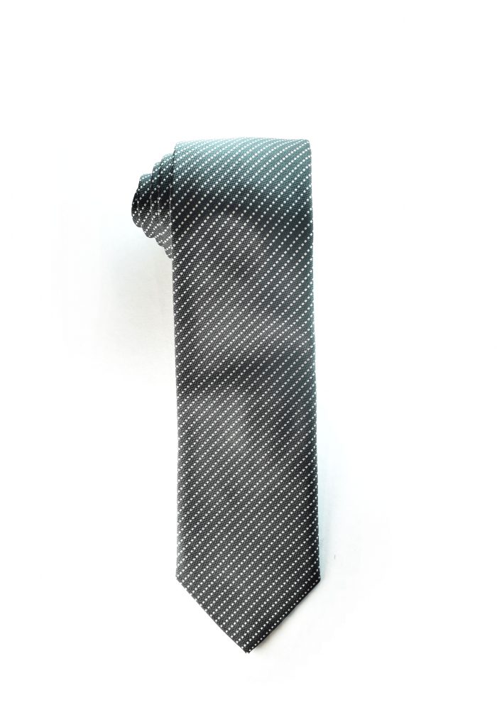 Made in Italy Black Tie small dots