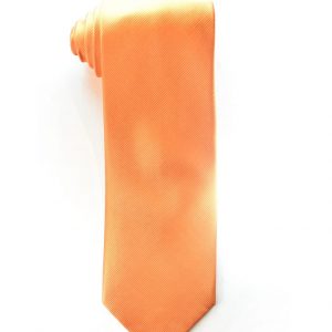 Plain Orange Tie