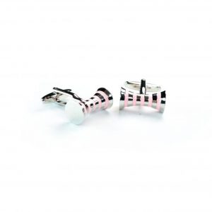 Pink Hematite Cufflinks