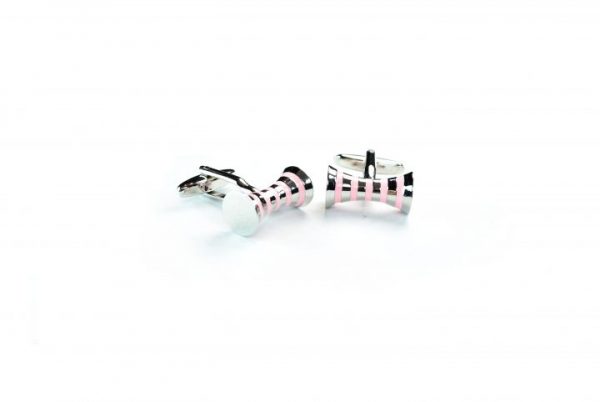 Pink Hematite Cufflinks