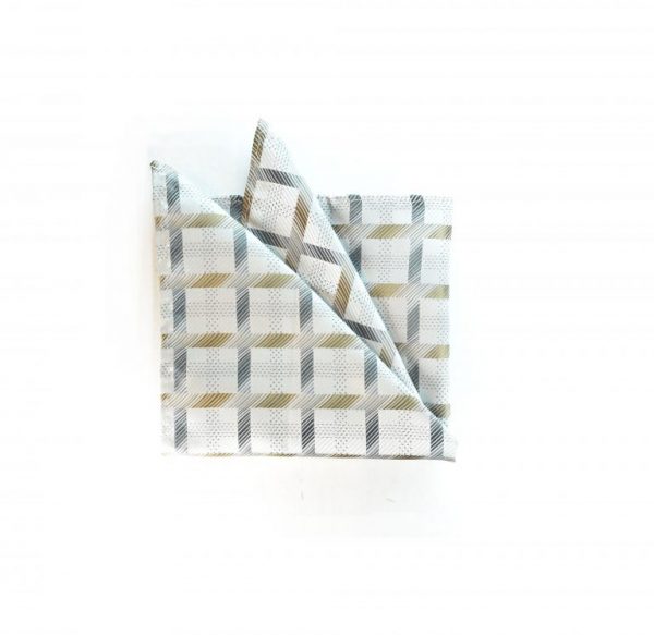 Light Grey Pocket Square