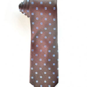Darkred Blue Tie