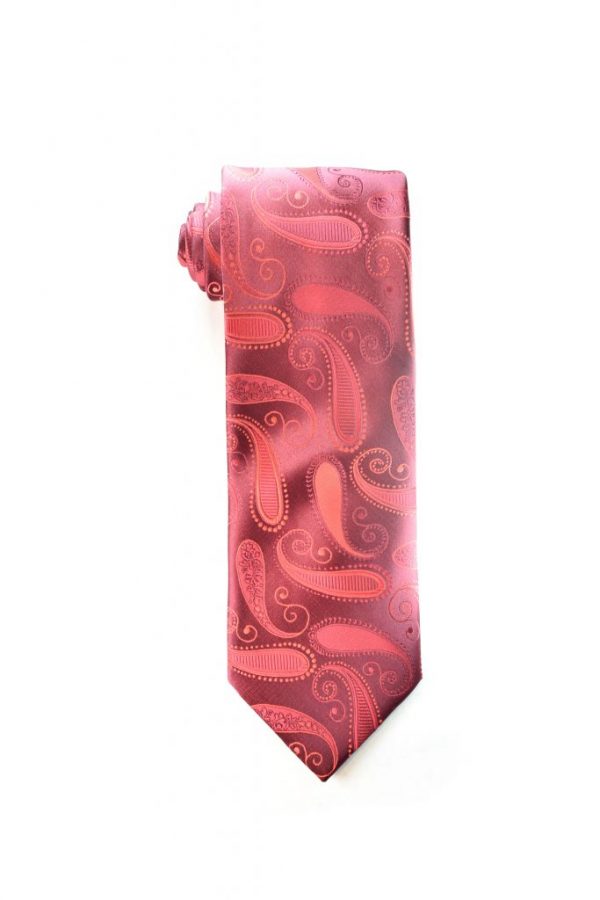 Red Design Tie