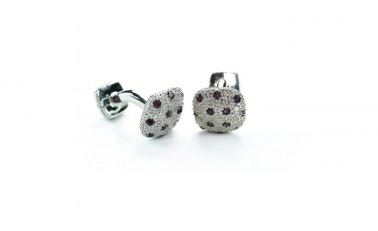 Purple Pave cufflinks