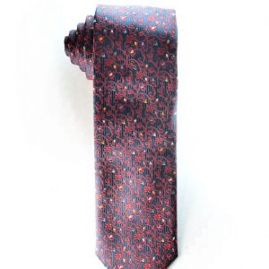 Made in Italy Flower Tie