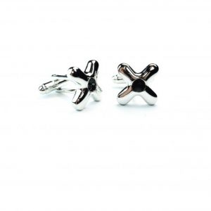 Silver Faucet Cufflinks