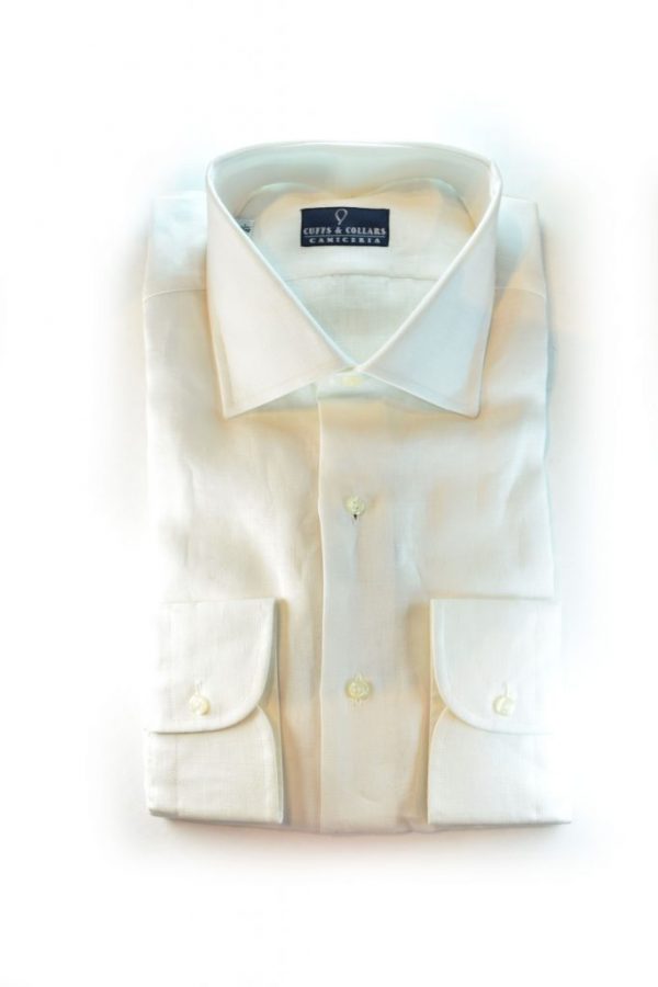 White Linen Shirt - Image 4