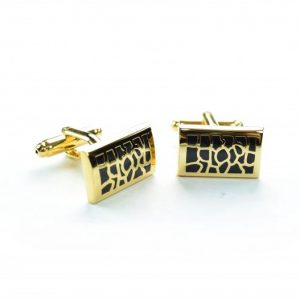 Black and Gold Cufflinks