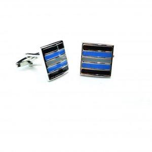 Five Striped Cufflinks
