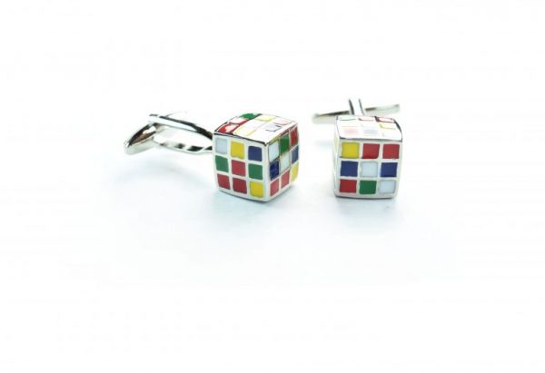 Rubix Cube Cufflinks