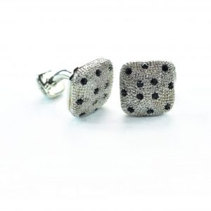 Black Pave Cufflinks
