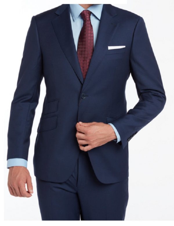 INK BLUE PATTERN SUIT