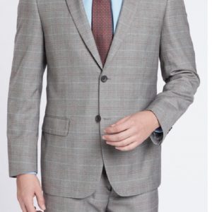 GRAY PLAID SUIT