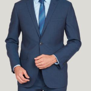 BLUE SHARKSKIN SUIT