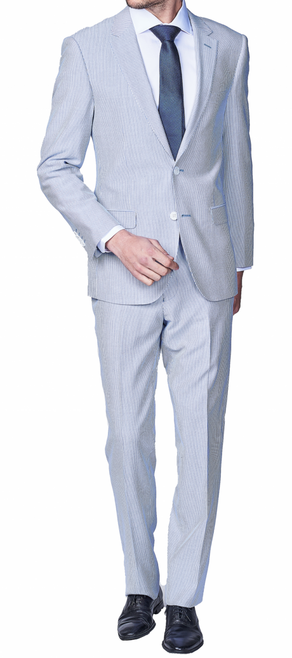 Seersucker Suit Slim Fit