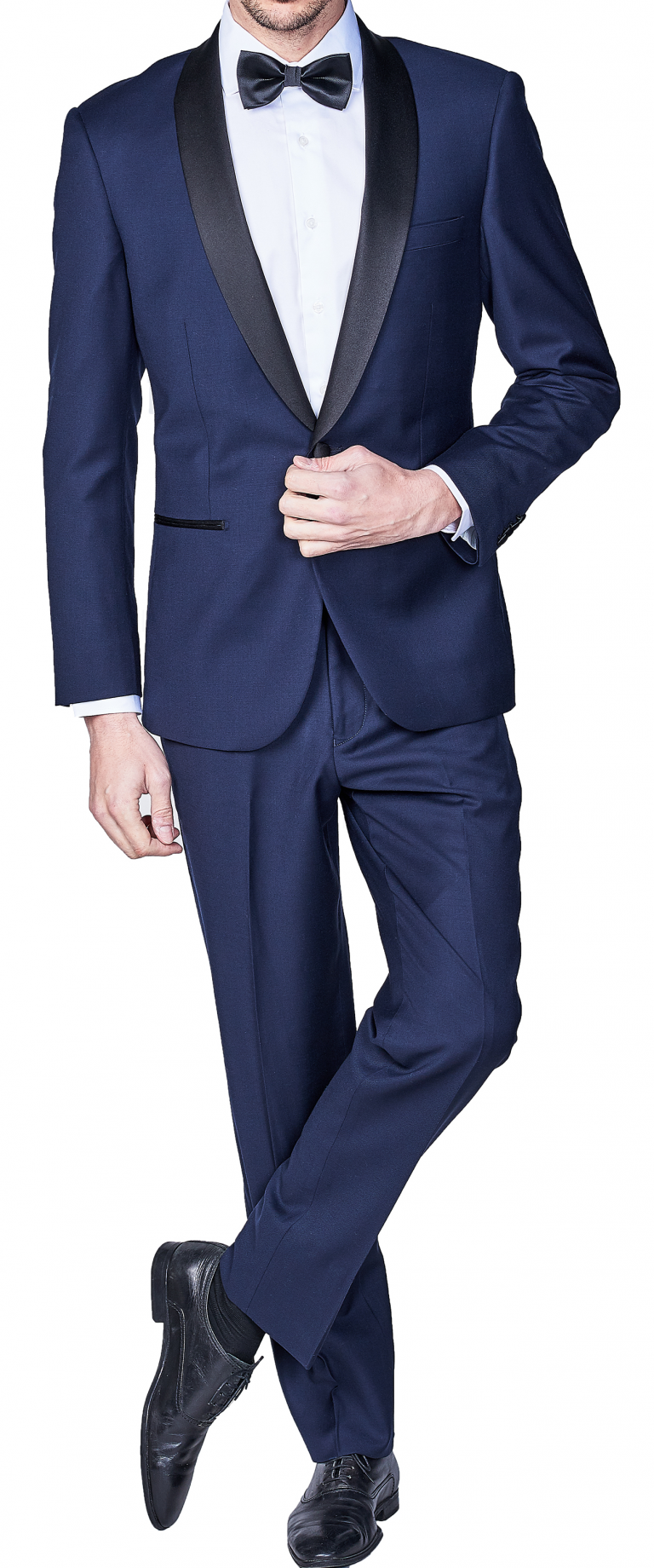 Navy Shawl Tuxedo Slim Fit
