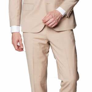Beige Suit Slim Fit