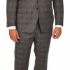 Grey Check 3 Piece Suit - Image 3