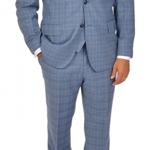 Blue Prince of Wales 3 Piece Suit