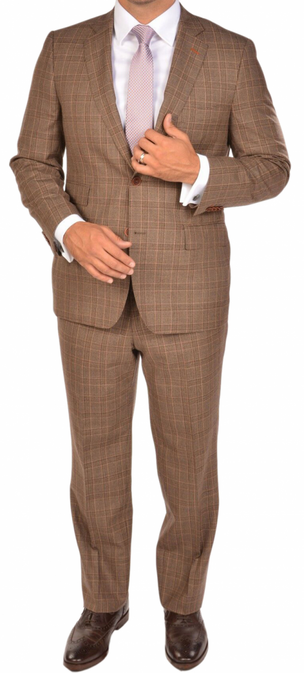 Brown Prince of Wales Suit