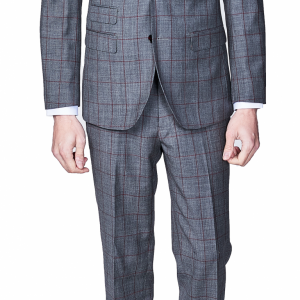 Medium Grey Window 3 Piece Suit