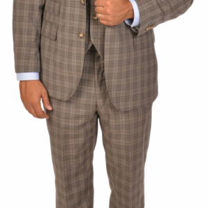 Check 3 piece Suit