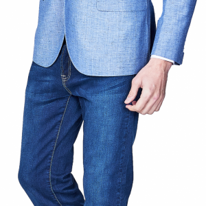 Lite Blue Linen Sport Jacket