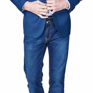 Blue Twill Sport Jacket