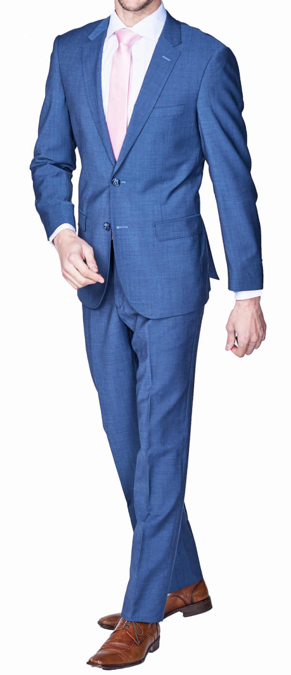 Slate Blue Suit Slim Fit