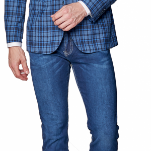Blue Plaid Sport Jacket