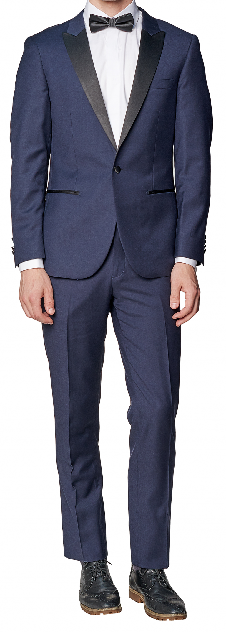 Navy Peak Lapel Tuxedo
