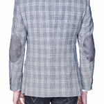 Grey Linen Check Sport Jacket - Image 4