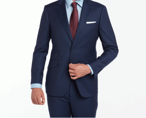 INK BLUE PATTERN SUIT